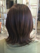 アシャ ヘアー ソリューション 神戸店(asha hair solution)&nbsp;イメチェン/ピンクベージュ/アンブレラカラー/前髪/摂津本山