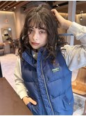 #ミディアム　#パーマ　　#くるくるパーマ