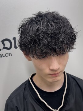 メンズサロン ガウディ 三宮店(men's salon Gaudi) 一番人気☆大き目カールの王道シャドウパーマ