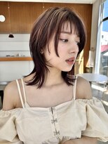 ノラジャーニー(NORA Journey)&nbsp;【阿形】アンブレラカラーハッシュカット姫カットウルフカット