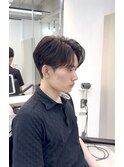 スタイリング簡単なセンターパート
