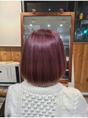 春の韓国風ダスティピンク