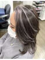 サフネ(safune)&nbsp;【safune】フェイスフレーミングシルバーカラー