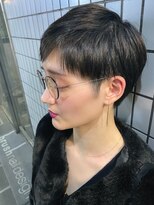 ミモザワークス ヘアアレンジ&nbsp;ミヤザキスタイル　　刈り上げベリーショート