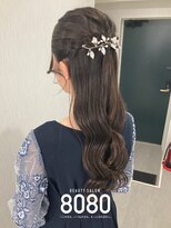 はればれ 横浜東口店(8080)&nbsp;ねじりハーフアップ