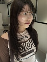ハル 南平岸(HARU)&nbsp;透明感抜群のミントカラー♪/ロングレイヤー/ブリーチ無し