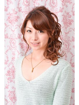 ヘアセット専門店 ナゴミ 池袋店(nagomi) ハーフサイドアップ