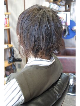 オーバーキャプテンネイキッド(OVER CAPTAIN NAKED) オレンジショート♪カールデザイン