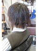 オレンジショート♪カールデザイン