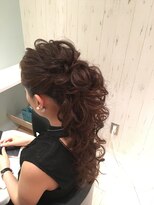 アイビス(AIBIZ)&nbsp;ブライダル/エレガントポニーテール