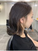 インナーカラー外ハネロブ