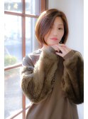 東川口×大人ショート×グレージュ×N.エヌドットカラー