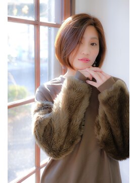 クート アンド シー 東川口(kuto and C) 東川口×大人ショート×グレージュ×N.エヌドットカラー