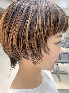 テトヘアー(teto hair) ソフトウルフ、ウルフカット、グラデーションカラー