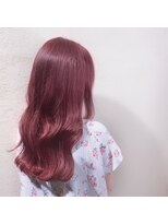 ヘアリゾートエーアイ 新宿西口店(hair resort Ai) カシスピンクカラー♪