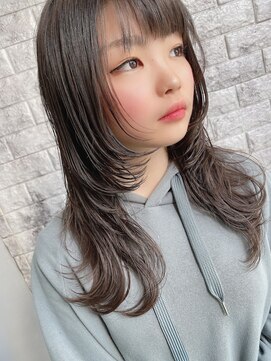 リアイス(Re:ICE) アッシュブラウンフェザーロングウルフ