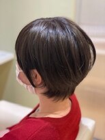 ヘアブロス 水戸店(hair BROS) ステップボーンカット/アースカラー/30代40代50代