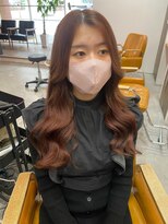 エデン ミュージアム(EDeN MUSEUM)&nbsp;#プルエクステ#透明感カラー#ピンクベージュ