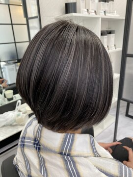 ラムシェール(LamChele) 【lamchele】シルバーグレー×ハイライトカラー