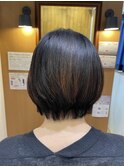 前下がりショートボブ