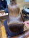 ルアウ ヘアアンドメイク(LUAU Hair&Make)の写真/気になるうねりやクセ毛も、自然なストレートに仕上げます！お手入れもしやすいサラサラな髪に♪