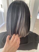 バサ 鷺ノ宮店(BASSA)&nbsp;【スタイル】インナーカラー×シルバー