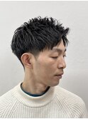 アップバングショート