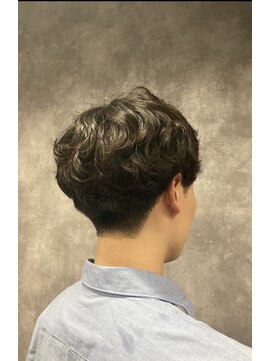 ナナシ(nanac) くせ毛風ゆるっとマッシュパーマ