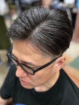 アポロカットステージ 相模大野店 アップバング/ツーブロックマッシュ<理容室>[メンズ/相模大野]