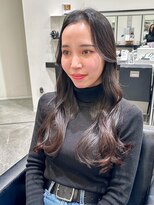 アパカバール 鳳店(Apa kabar)&nbsp;長め前髪ロングスタイル