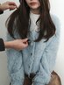 新春ヘア/特別価格/学割U24◇カット&透明感カラー&オージュア1stepTR ￥7700