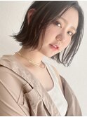外ハネナチュラルボブ