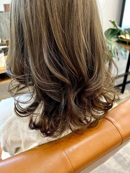 オードットバイマレ(O. by mare)の写真/髪と頭皮に優しいオーガニックカラーでダメージを最小限に色持ち・ツヤ感アップ♪おしゃれ/白髪染めOK！
