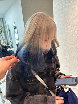 天神美容室 【天神美容室】デザインカラー×ルーツカラー×エンドカラー