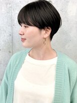 モリオ(morio)&nbsp;刈り上げマッシュショート/大人可愛いマッシュ/ショートカット