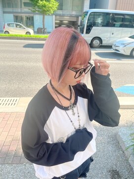 エデン メード(EDeN MAeD) #デザインカラー#ペールピンク#カット