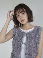 エヌ トーキョー(enu TOKYO) ボブ ナチュラルブラウン 外ハネ