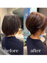 ステラバイケンジ 藤沢(STELLA by KENJE)&nbsp;白髪ぼかし/脱白髪染め/30代40代50代【藤沢/藤沢駅】