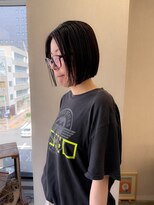 キジ(kiji)&nbsp;【kiji】重軽質感の切りっぱなし大人ボブ＃久屋大通＃丸の内＃泉