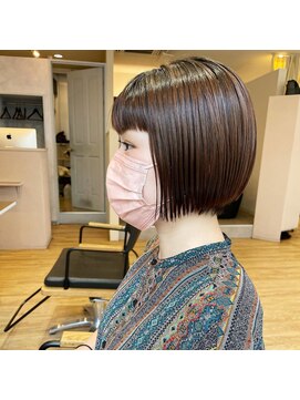 ブラウン (BROWN) 2weyボブ