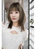 池袋美容室HOLON【ハッシュカット/ミディアムレイヤー】