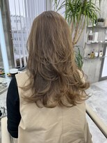 エヴァン(HEVIN) レイヤーカット☆シナモンベージュ☆