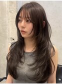 20代30代人気レイヤーカット韓国へアーワンホンヘアレイヤーボブ