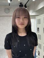 ハイプ(HYPE)&nbsp;ブリーチ＆ダブルカラー/ハッシュカットレイヤー/ルーツカラー