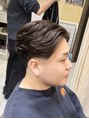 グルーマーズトウキョウ(GROOMER/S TOKYO) ドライヤーだけで決まるラフカールmen'sカット men'sサロン