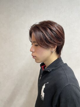 MEN’S HAIR/サーフカール/刈り上げセンターパート/千葉駅