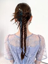 アイティーバイアルバム 下北沢店(IT by ALBUM)&nbsp;ロング顔周りレイヤーおくれ毛韓国ヘア_ba570061