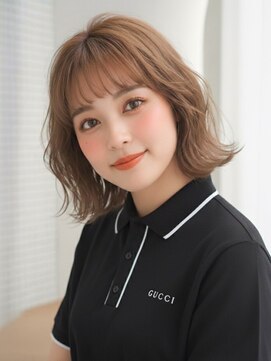 ライクバイコトナ 越谷(RIKE by kotona) 30代40代50代絶壁解消ひし形小顔前下がりミディアムボブ【越谷】