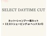 【平日13~15時両国店限定】メンズカット+眉毛CUT+(ミストSVorヘッドスパ)