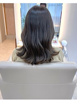 エレノア 渋谷公園通り店(Eleanor) 【中澤/似合う褒められカラー】暗髪×透け色 greige